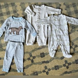 3-6 months pajamas bundle